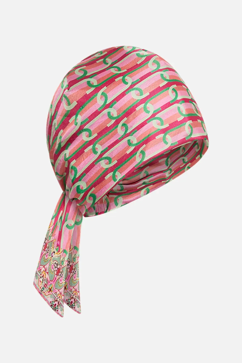 CAMILLA TEA WITH TUSCHNSKI HEADSCARF
