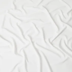 Ecru polyester pique fabric in self design-D6969