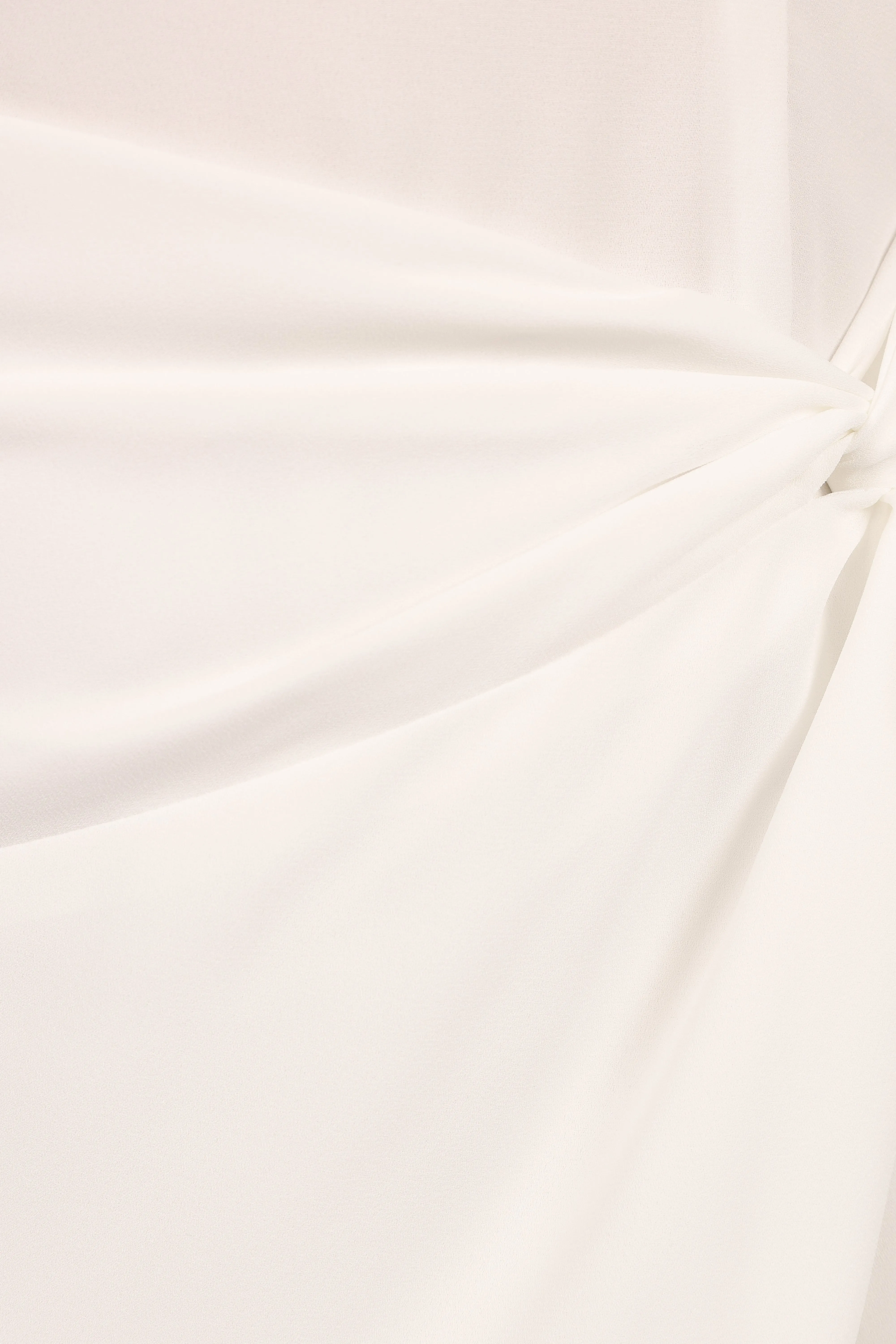 Nadea Faux Wrap Maxi Dress - White