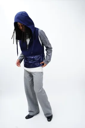 "adidas × Stella mccartney" -Half Zip Pullover Hooded Vest-