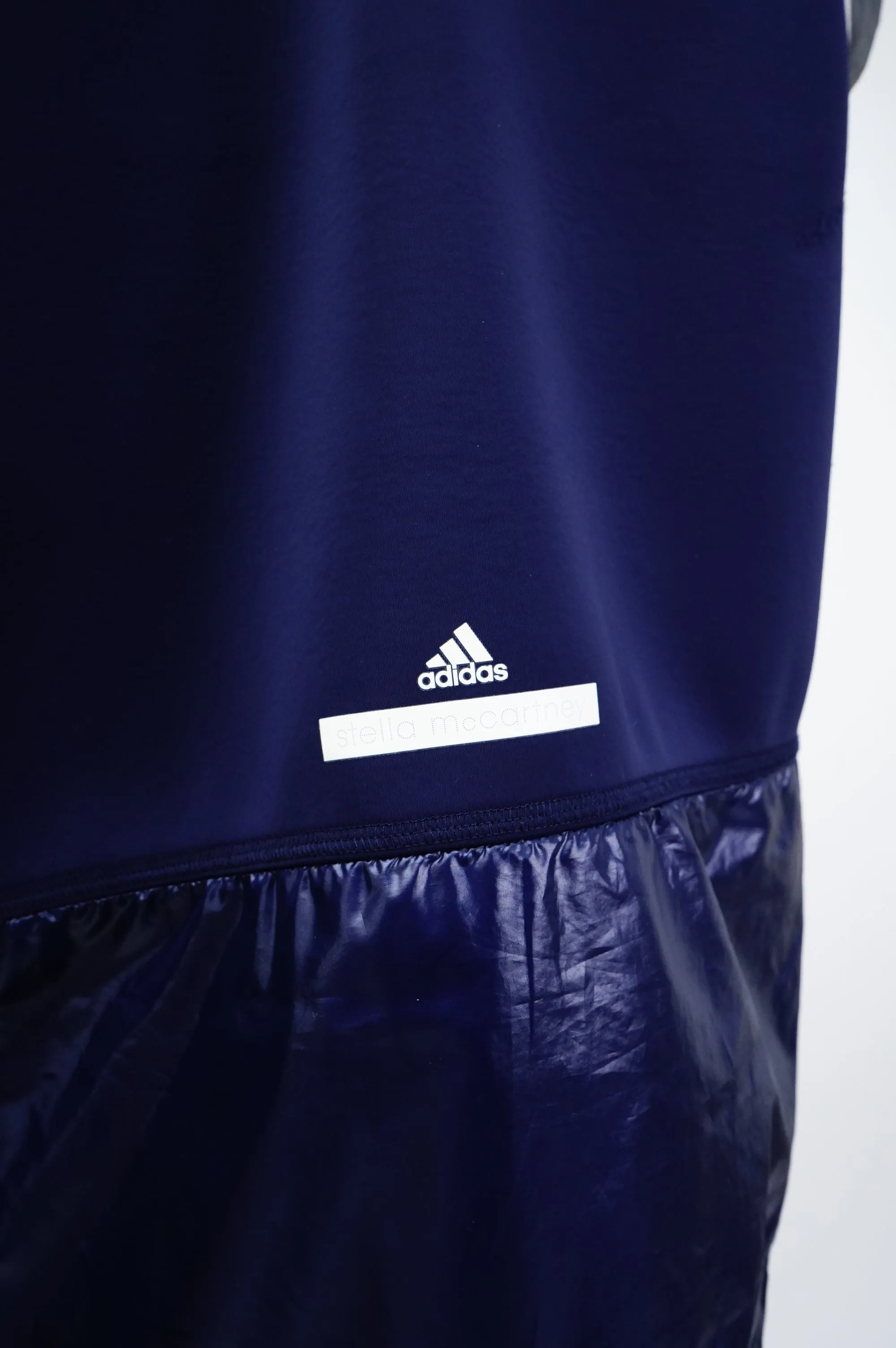 "adidas × Stella mccartney" -Half Zip Pullover Hooded Vest-