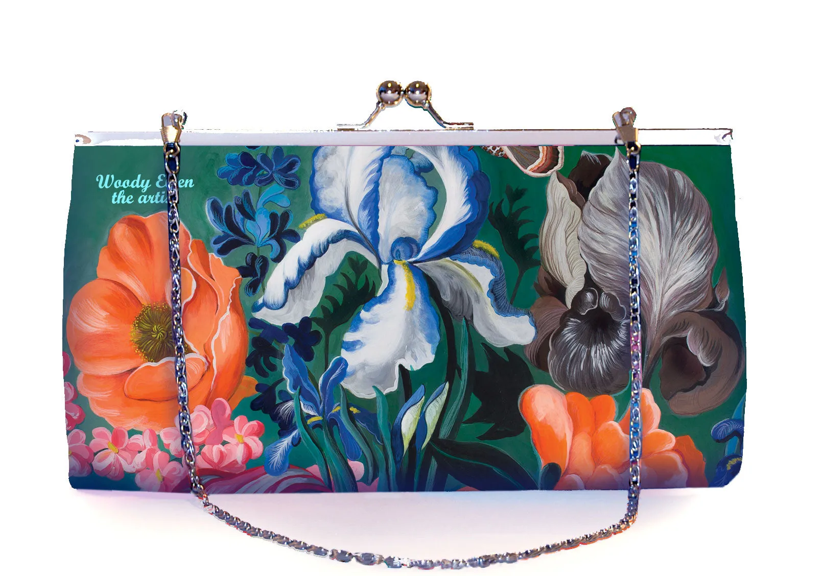 Retro clutch large, Forest