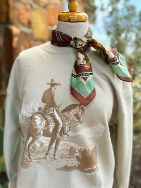 Retro Roping XO Scarf