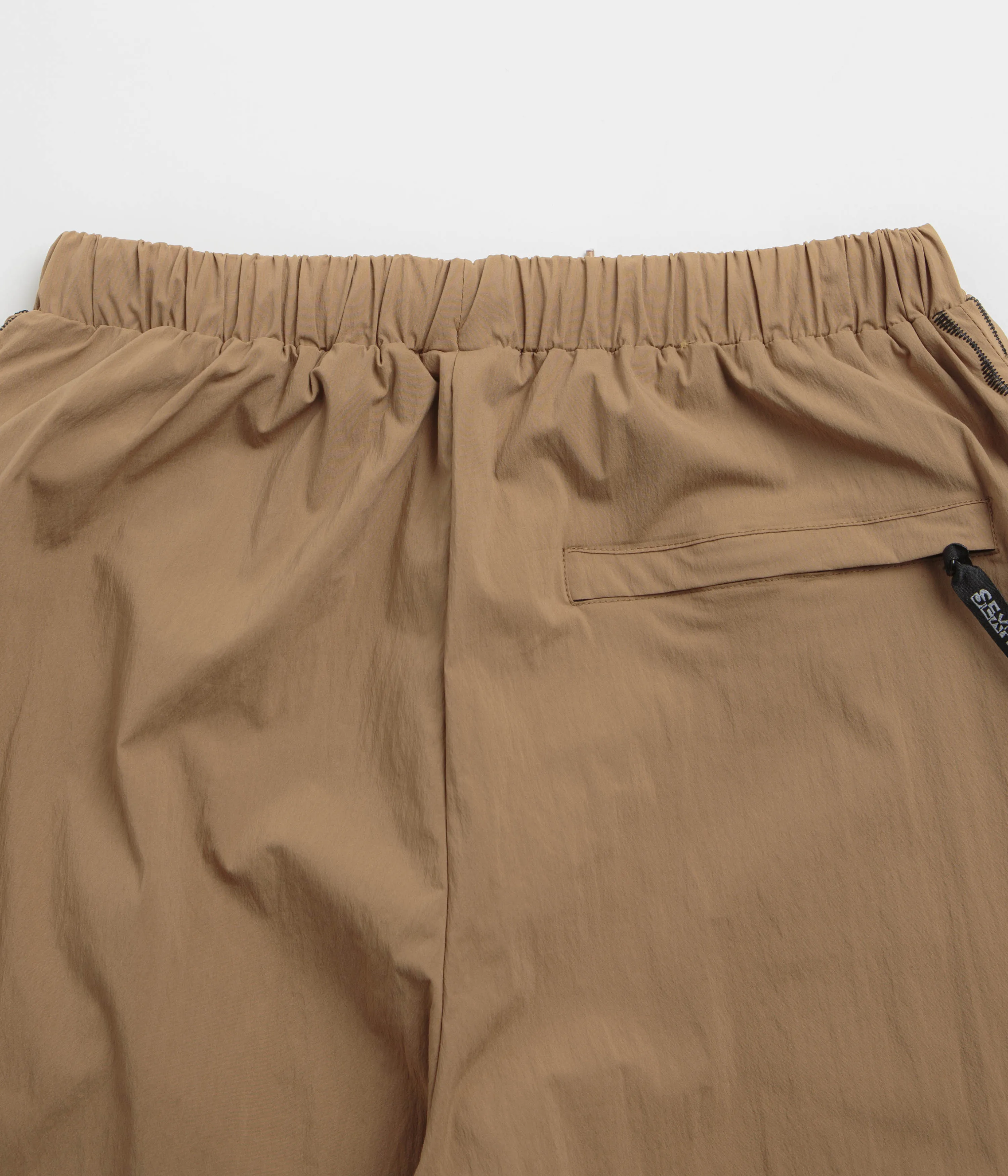 Sexhippies Welders Stitch Easy Pants - Light Brown / Black