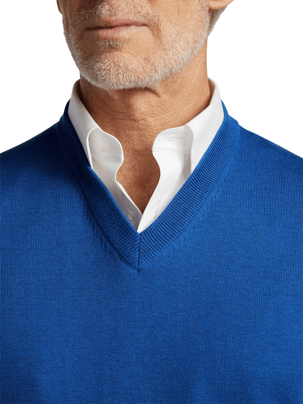 Supima Cotton Vest - Blue