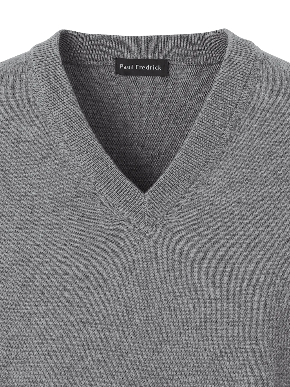 Supima Cotton Vest - Medium Grey