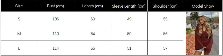 TAVIMART  -  Fashion Women V-neck Knitted Bodycon Cardigan Casual Women's Single Breasted Long Sleeves Sweater Autumn Lady Singlet Knitwear
