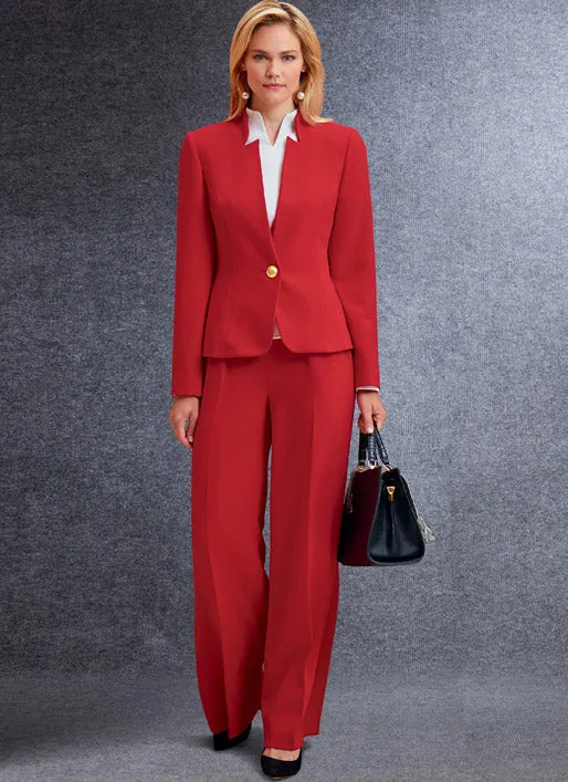 V1741 Misses' Jacket, Top, Dress, Pants and Jumpsuit