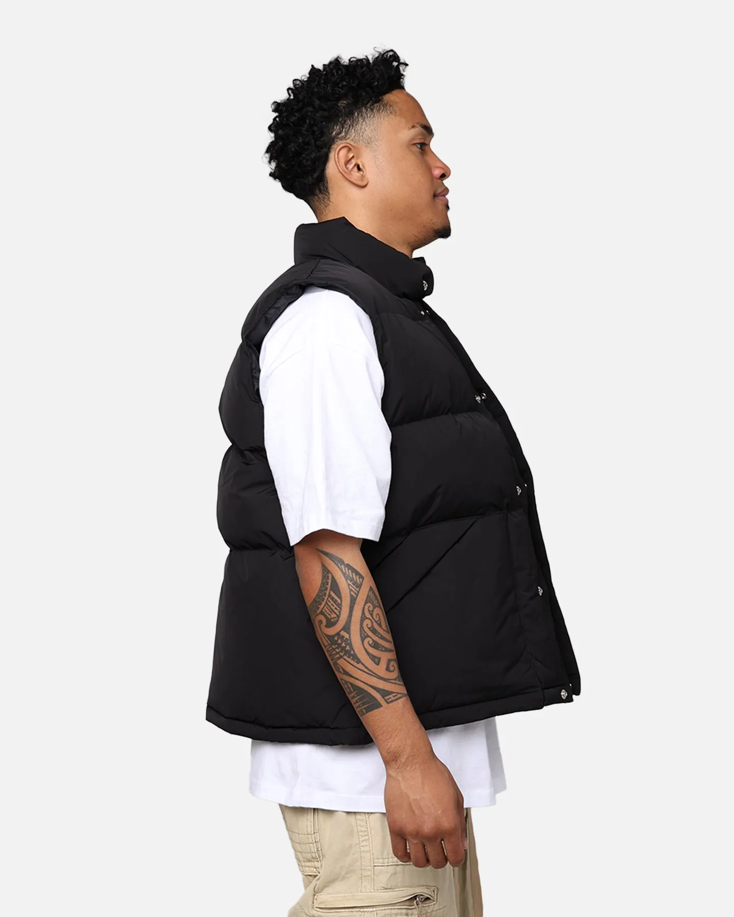 X-Large Down Vest Black